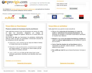 Refonte du site Provigis