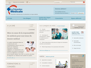 création du site Association "Prévention Médicale"