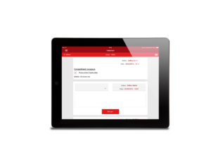Application mobile et back-office Fiche de com'